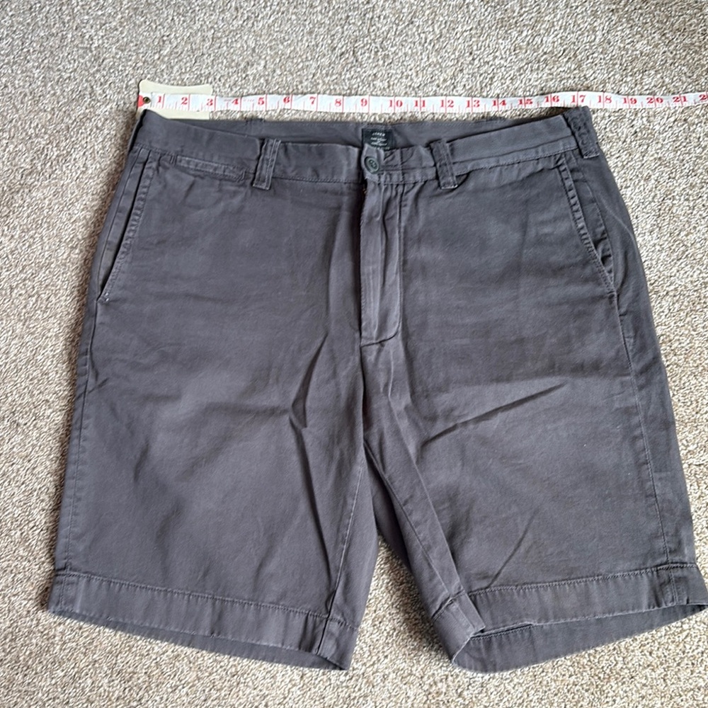 Men's J. Crew Trouser Gray Shorts